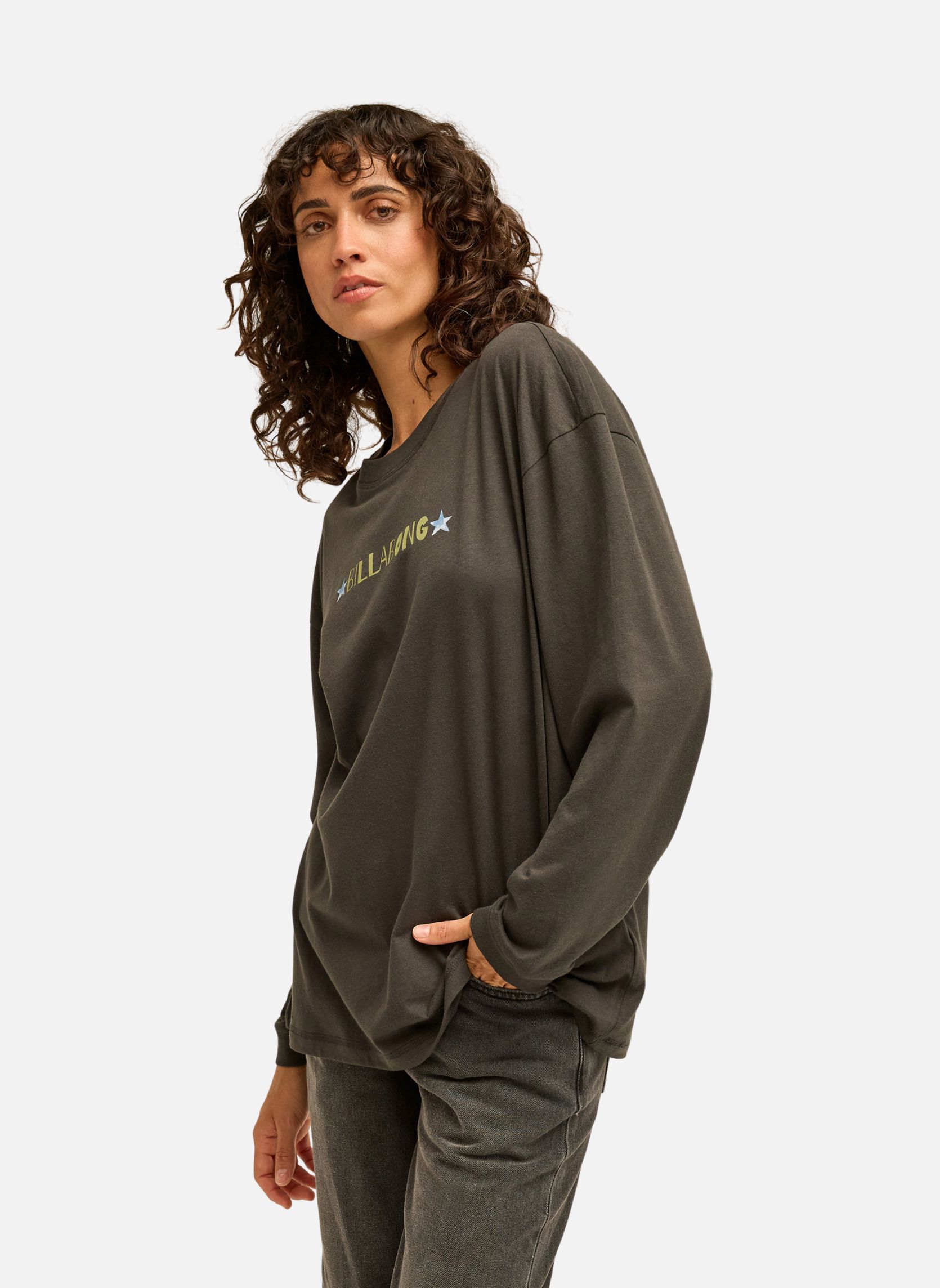 Tee-shirts Rinding West femme noir Billabong Tee-shirts Rinding West femme noir Noir