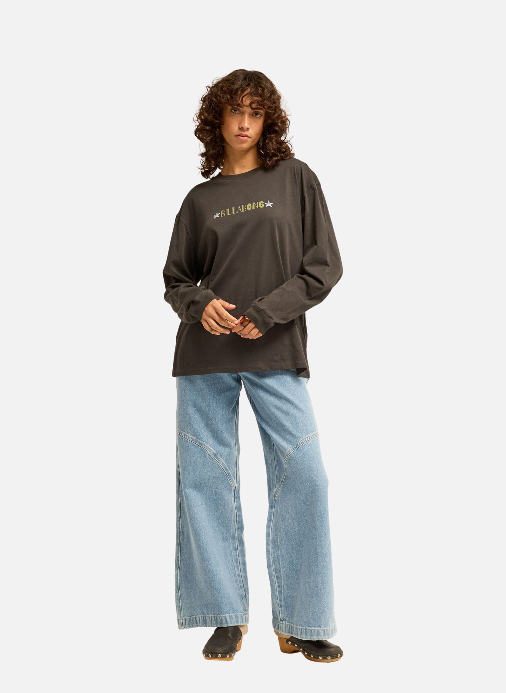Tee-shirts Rinding West femme noir Billabong Tee-shirts Rinding West femme noir Noir