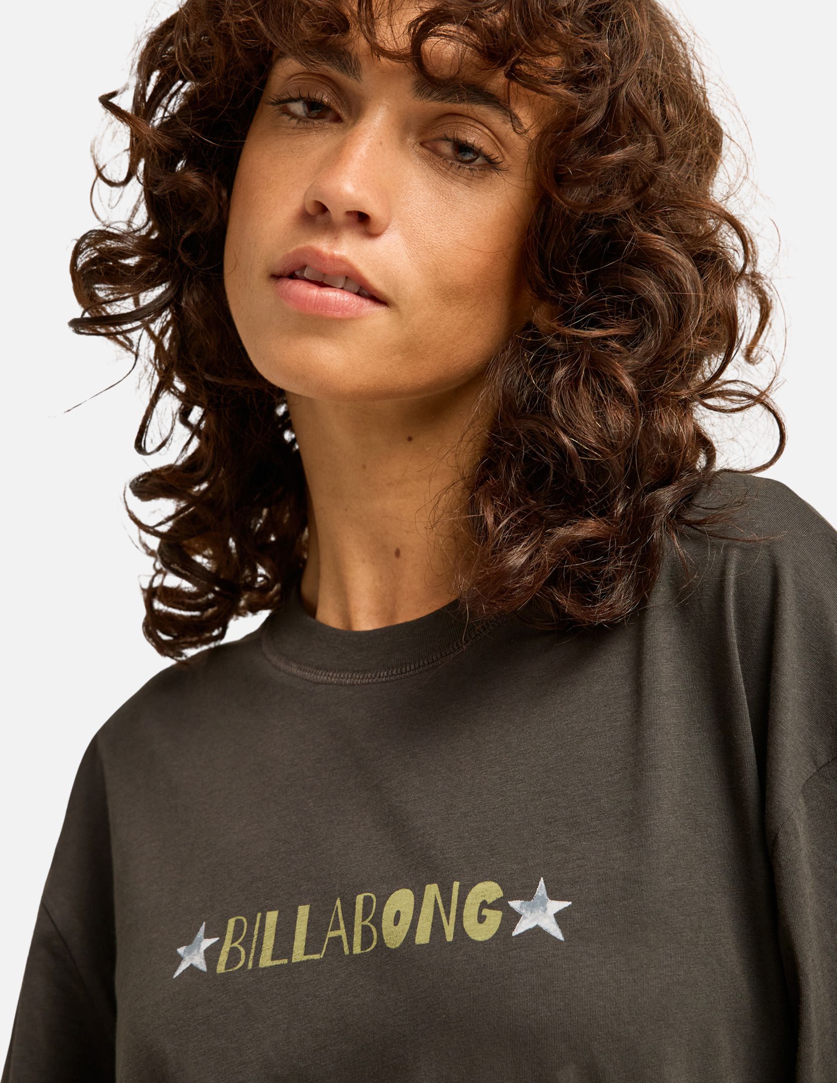 Tee-shirts Rinding West femme noir Billabong Tee-shirts Rinding West femme noir Noir