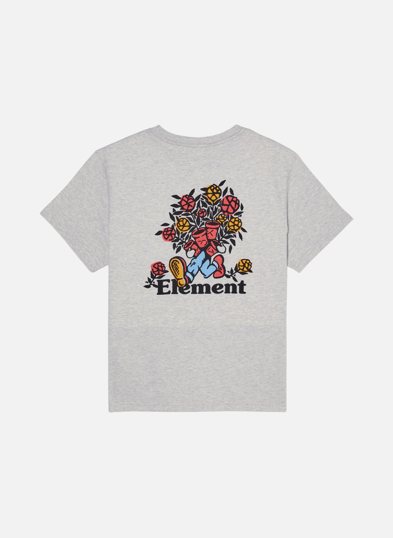 Tee-shirts Hands Full garçon gris Element Tee-shirts Hands Full garçon gris Gris