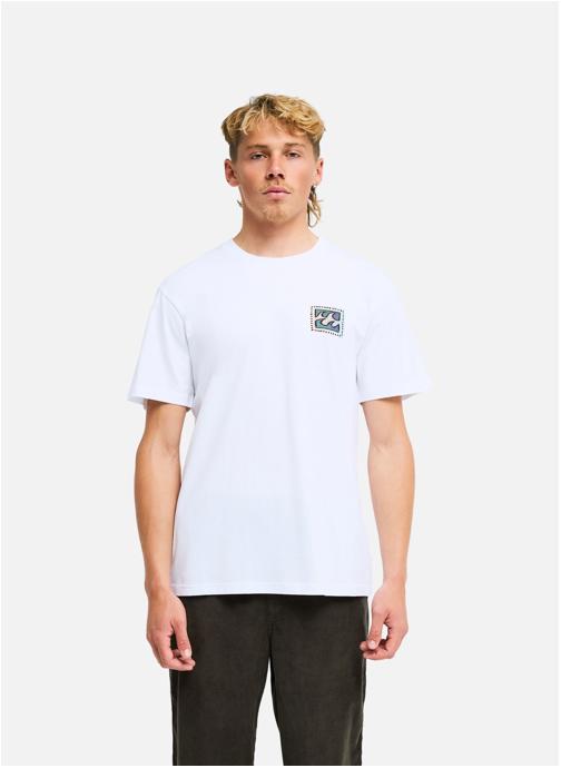 Billabong Tee-shirts Crayon Wave homme blanc