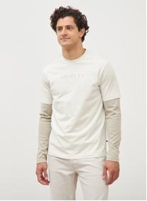 Tee-shirts TEEWASHBRODH homme gris