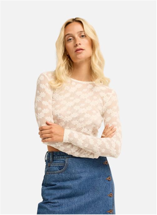Billabong Tee-shirts Way Out Lace femme blanc