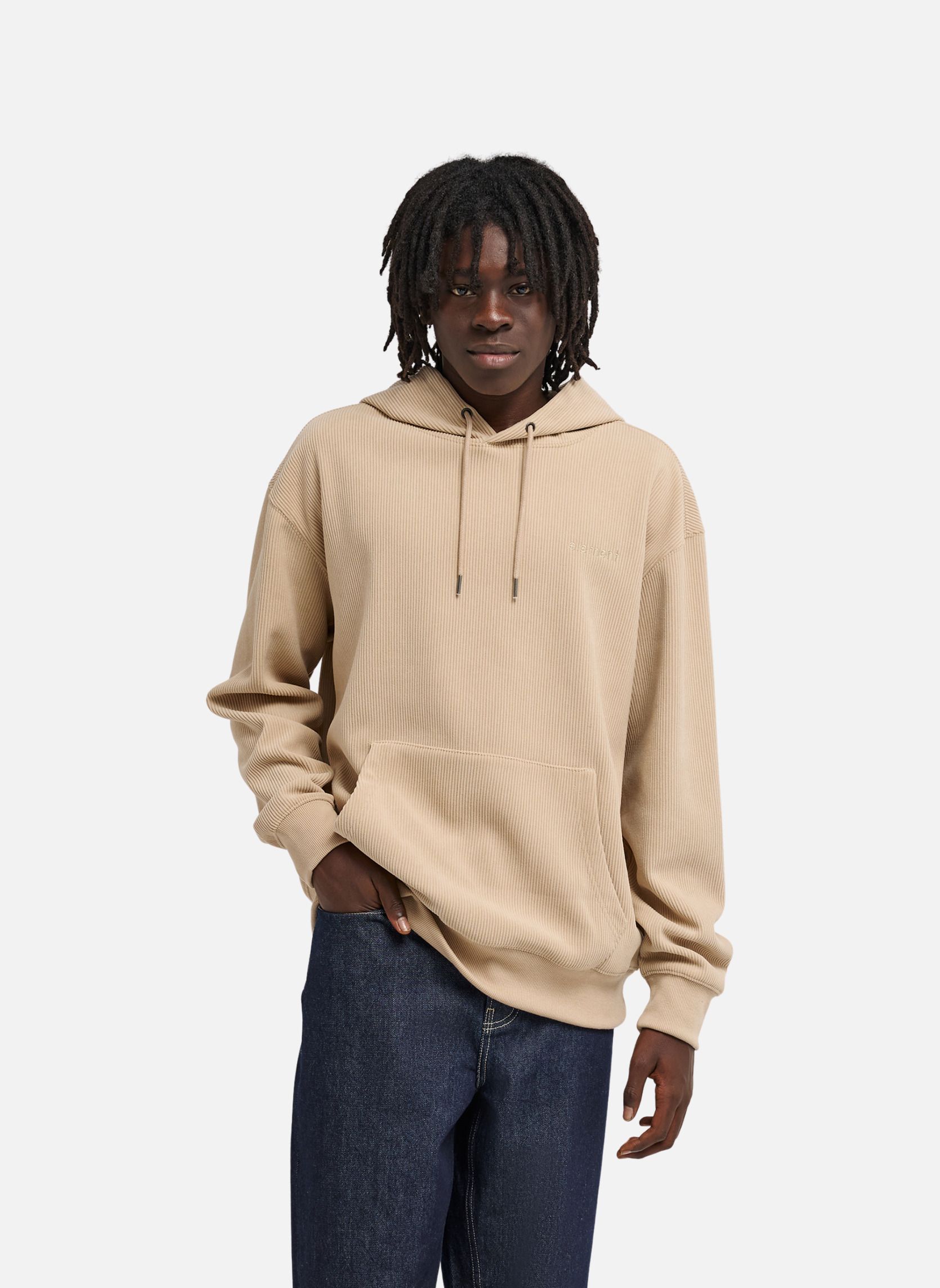 Sweats à capuche Lowcase Corduroy homme beige Element Sweats à capuche Lowcase Corduroy homme beige Beige