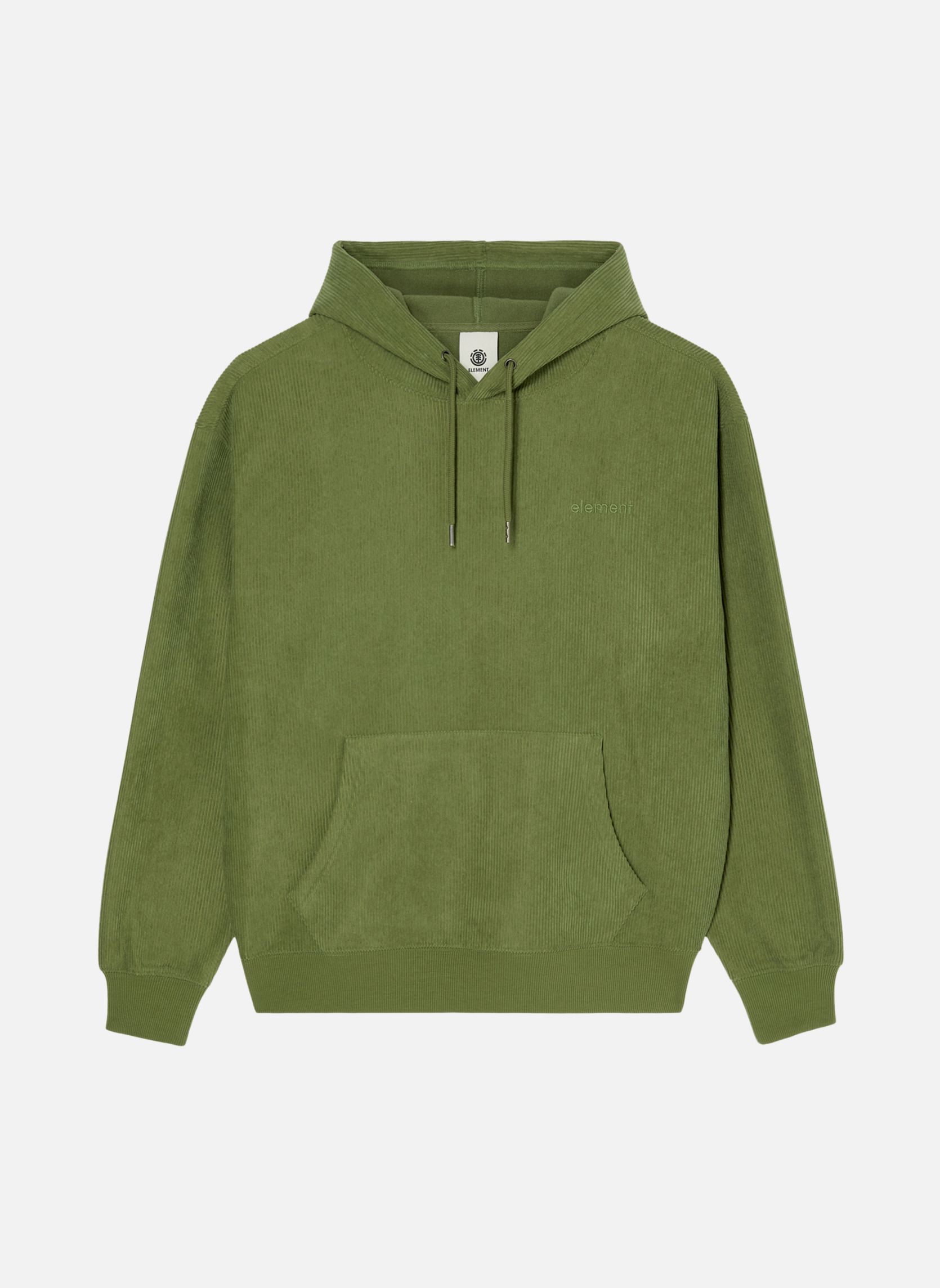 Sweats à capuche Lowcase Corduroy homme vert Element Sweats à capuche Lowcase Corduroy homme vert Vert