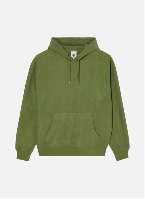Element Sweats à capuche Lowcase Corduroy homme vert