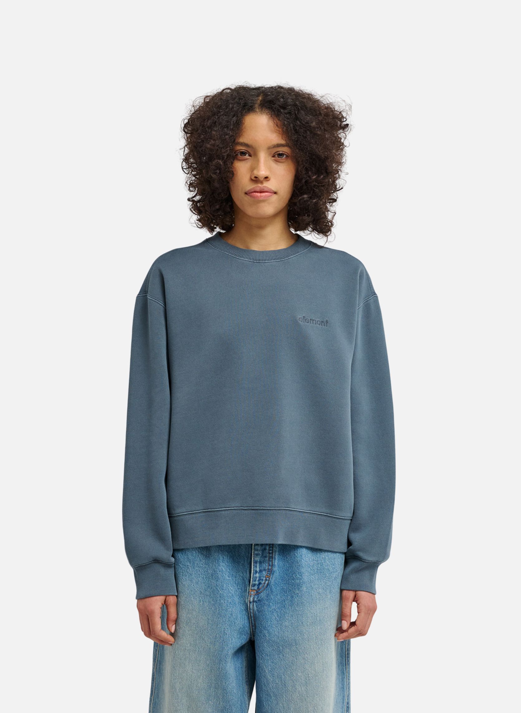 Sweats à capuche Lowcase Pigment femme gris Element Sweats à capuche Lowcase Pigment femme gris Gris