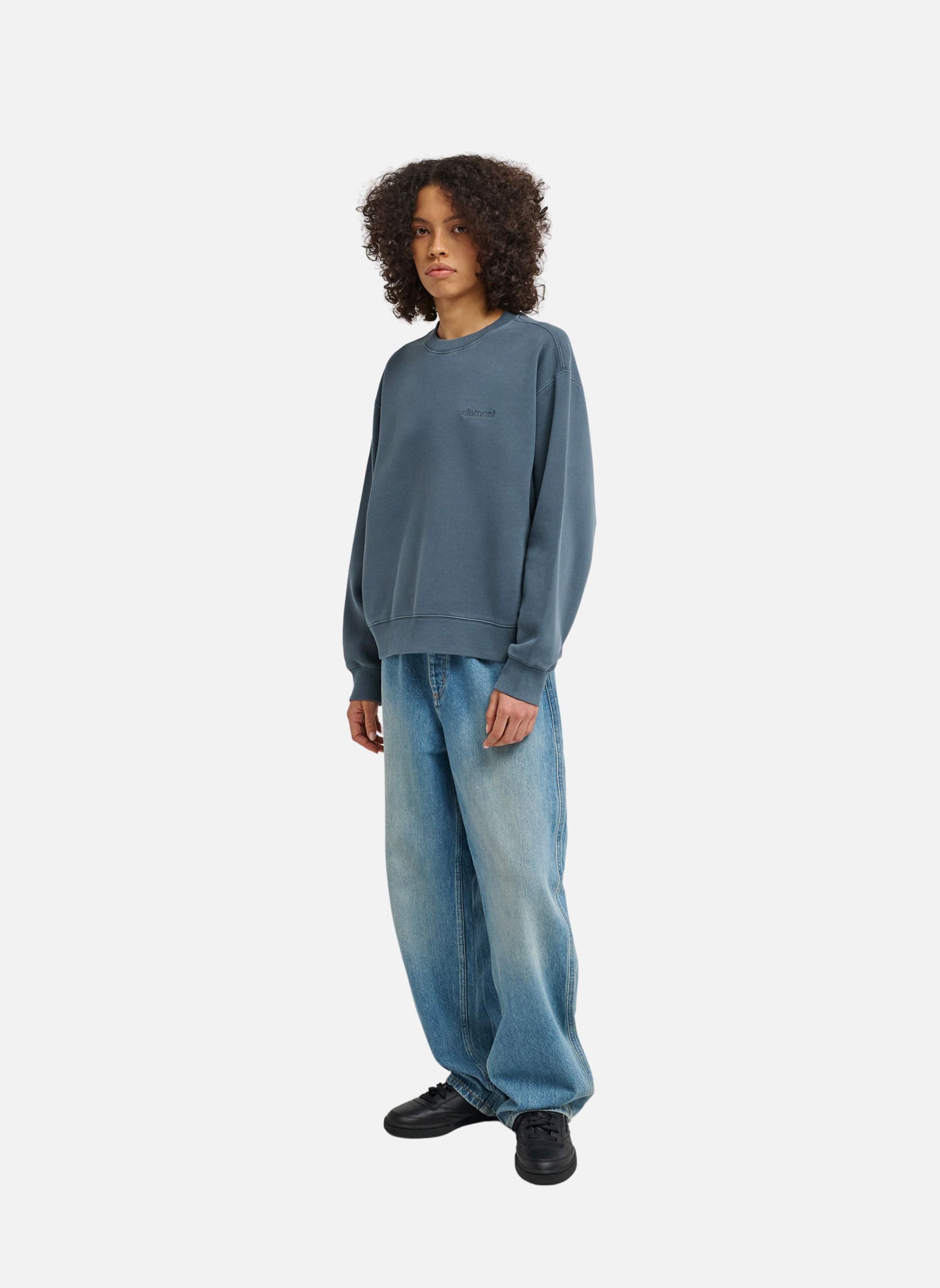 Sweats à capuche Lowcase Pigment femme gris Element Sweats à capuche Lowcase Pigment femme gris Gris