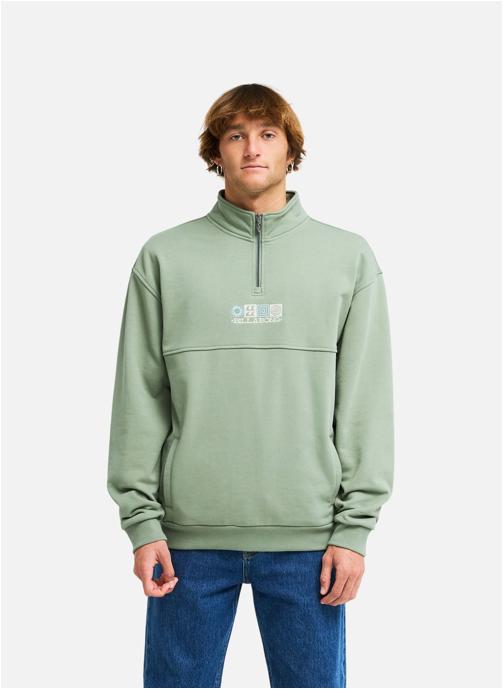 Billabong Sweats à capuche Burleigh Mock Neck homme vert