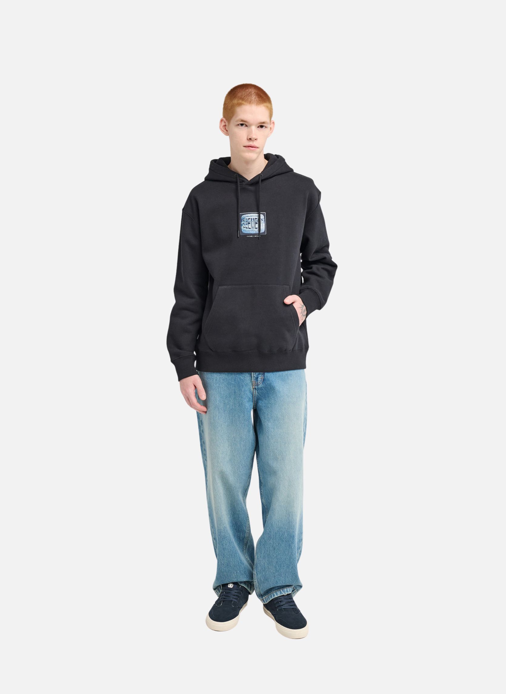 Sweats à capuche Digit homme noir Element Sweats à capuche Digit homme noir Noir