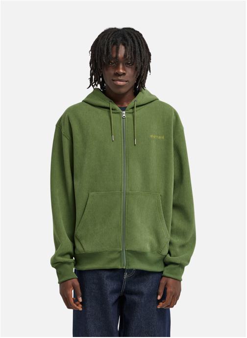 Element Sweats à capuche Lowcase Corduroy homme vert