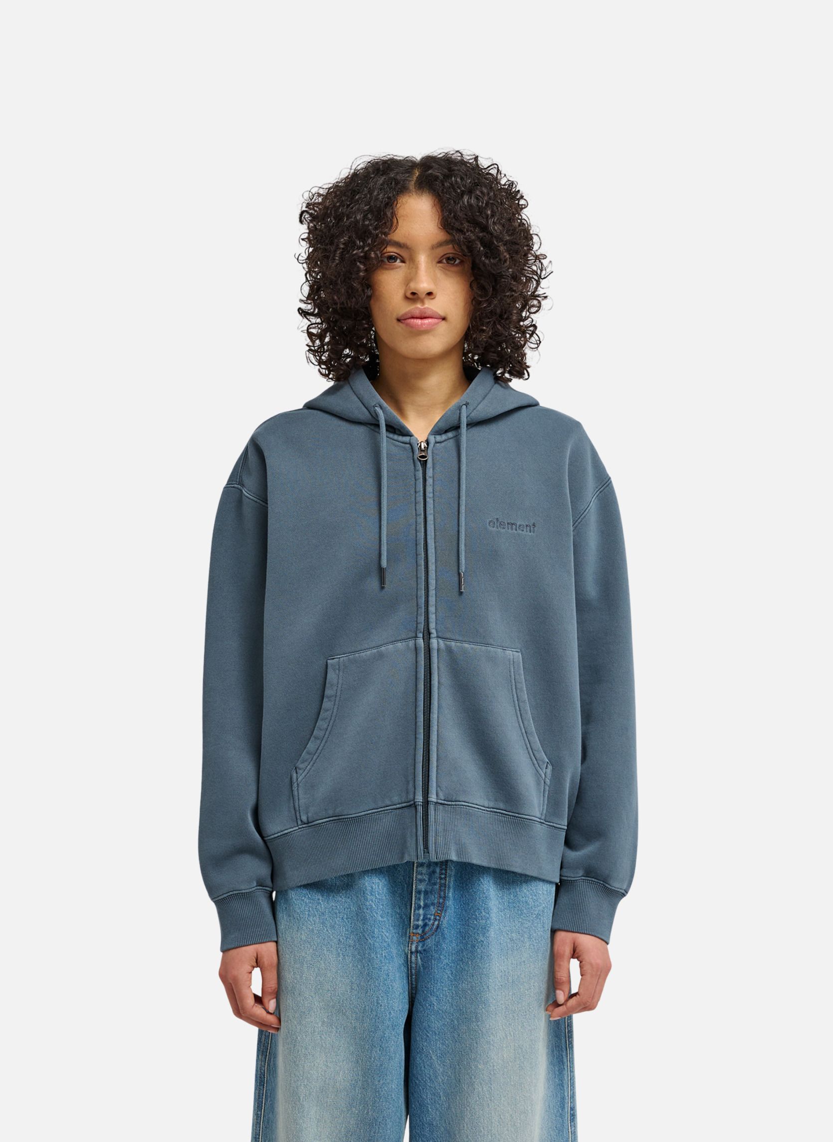 Sweats à capuche Lowcase Pigment femme gris Element Sweats à capuche Lowcase Pigment femme gris Gris