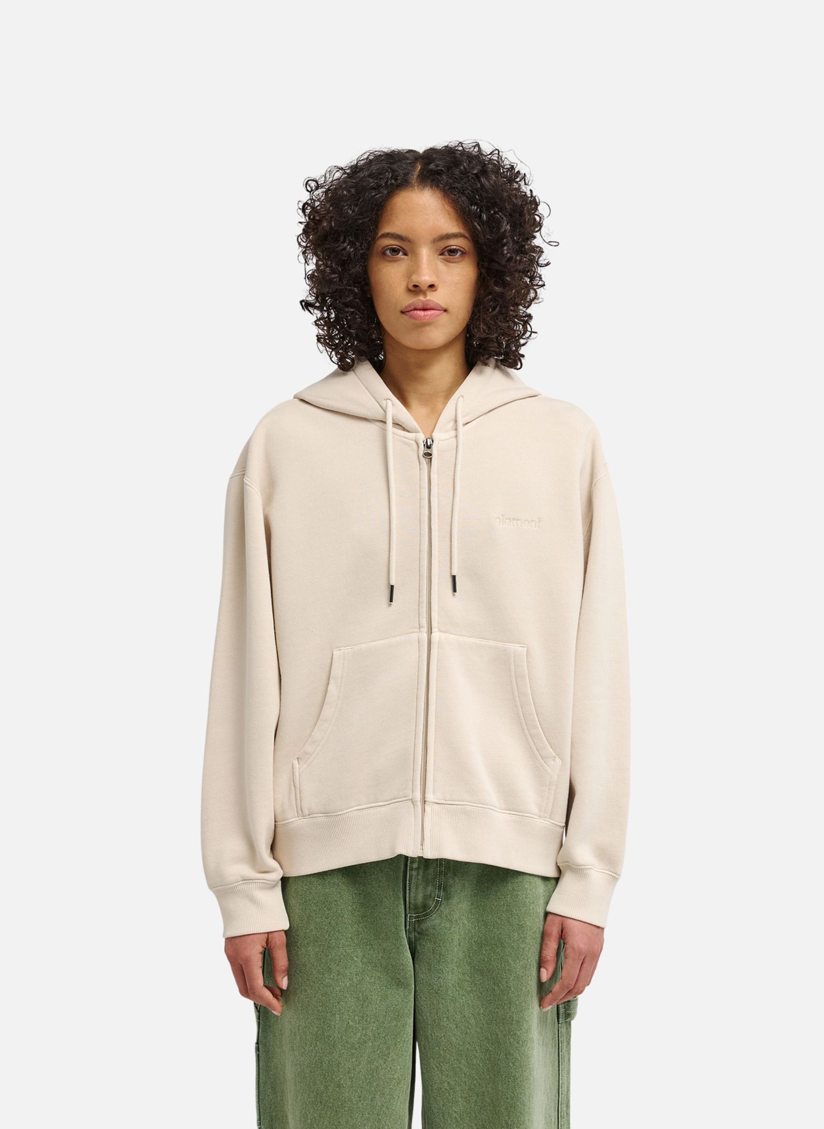 Sweats à capuche Lowcase Pigment femme beige Element Sweats à capuche Lowcase Pigment femme beige Beige