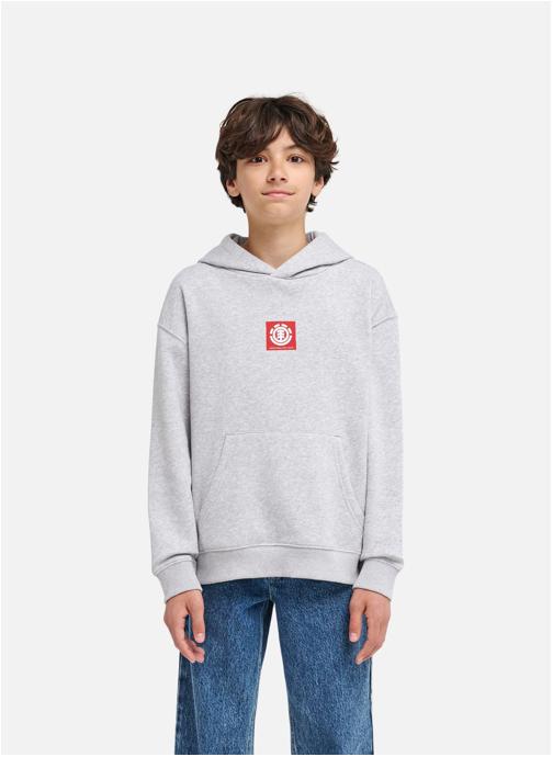 Element Sweats à capuche Square garçon gris