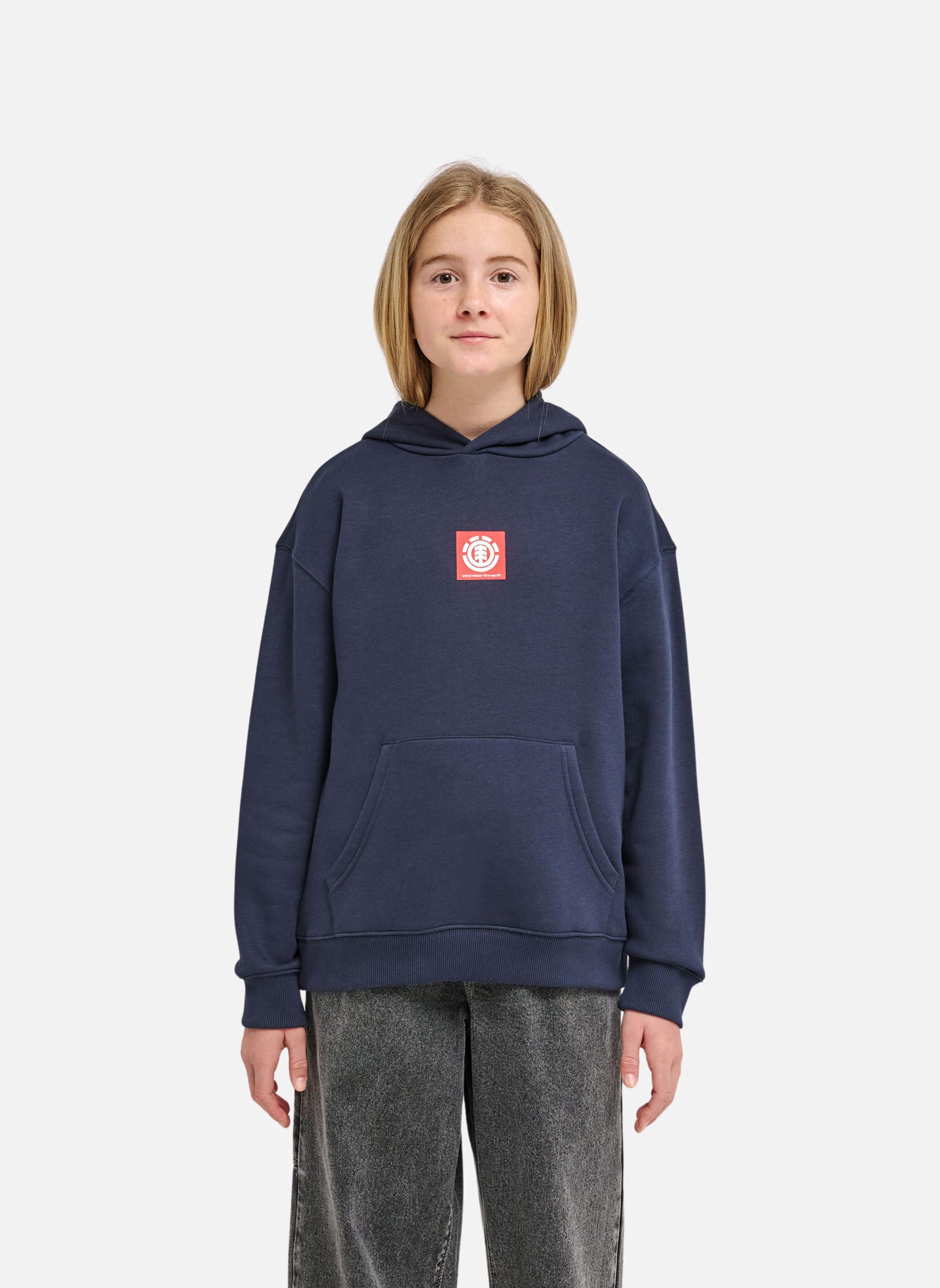 Sweats à capuche Square garçon bleu Element Sweats à capuche Square garçon bleu Bleu