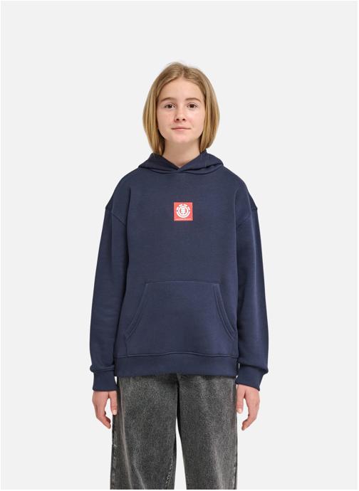 Element Sweats à capuche Square garçon bleu