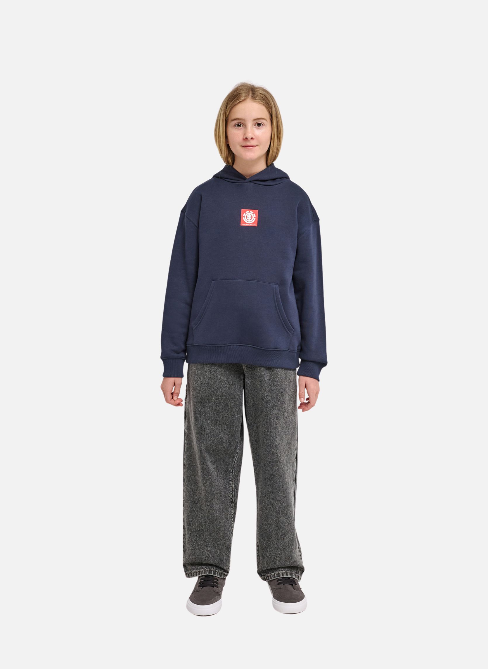 Sweats à capuche Square garçon bleu Element Sweats à capuche Square garçon bleu Bleu
