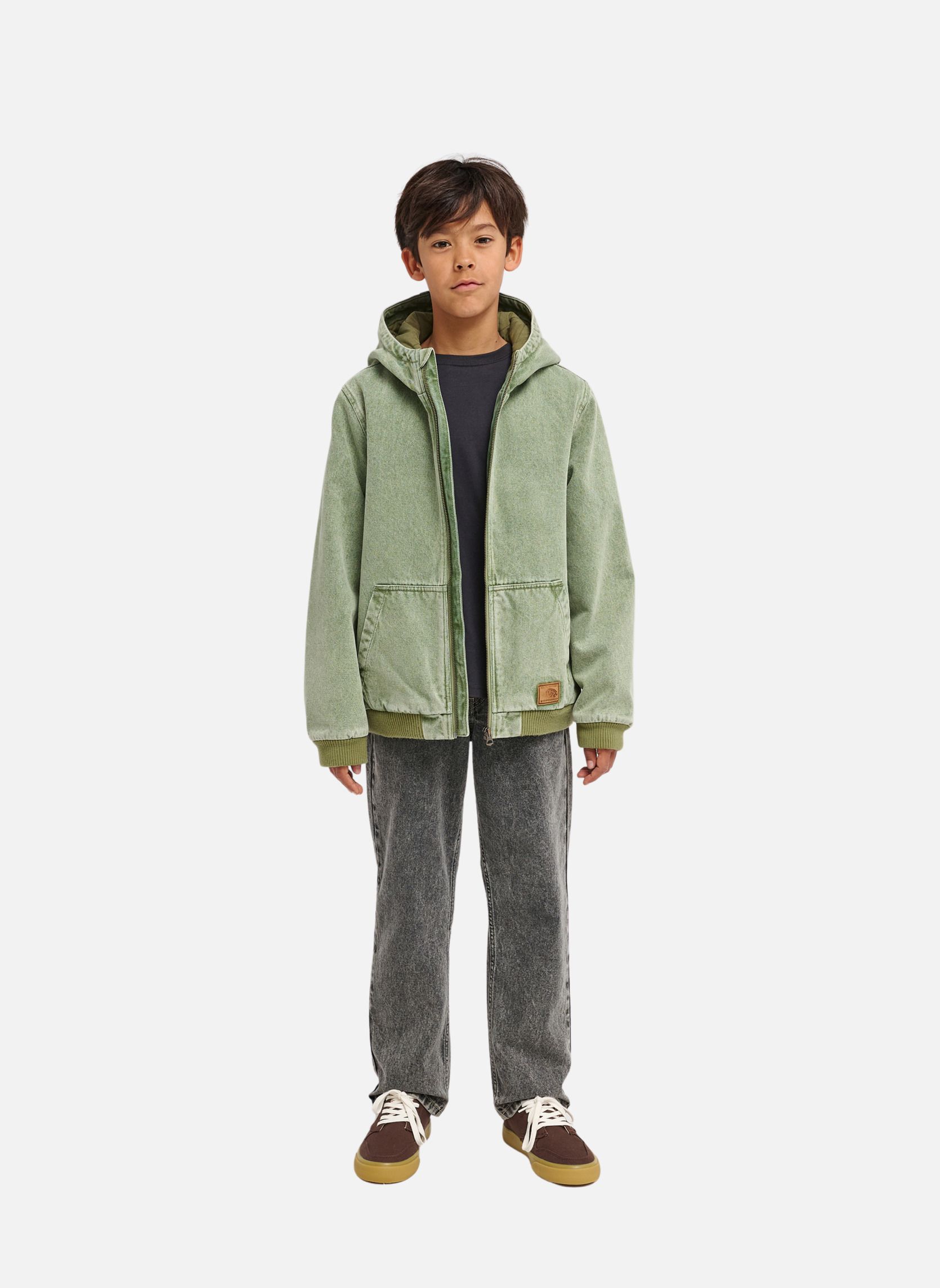 Vestes Dulcey Denim Color garçon vert Element Vestes Dulcey Denim Color garçon vert Vert