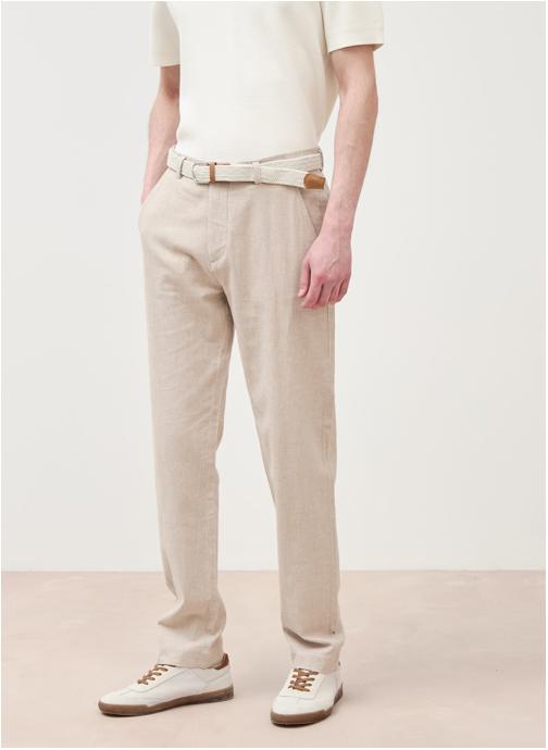 Bonobo Pantalons droits NEWBELTLINH homme beige