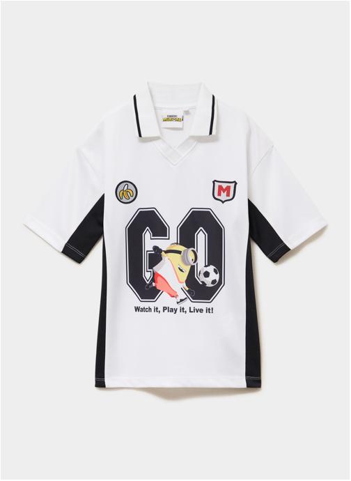 Les Minions Tee-shirts SHL_SULLIVAN_MINIONS garçon blanc