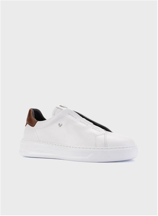 Martinelli Baskets basses SULLIVAN homme blanc