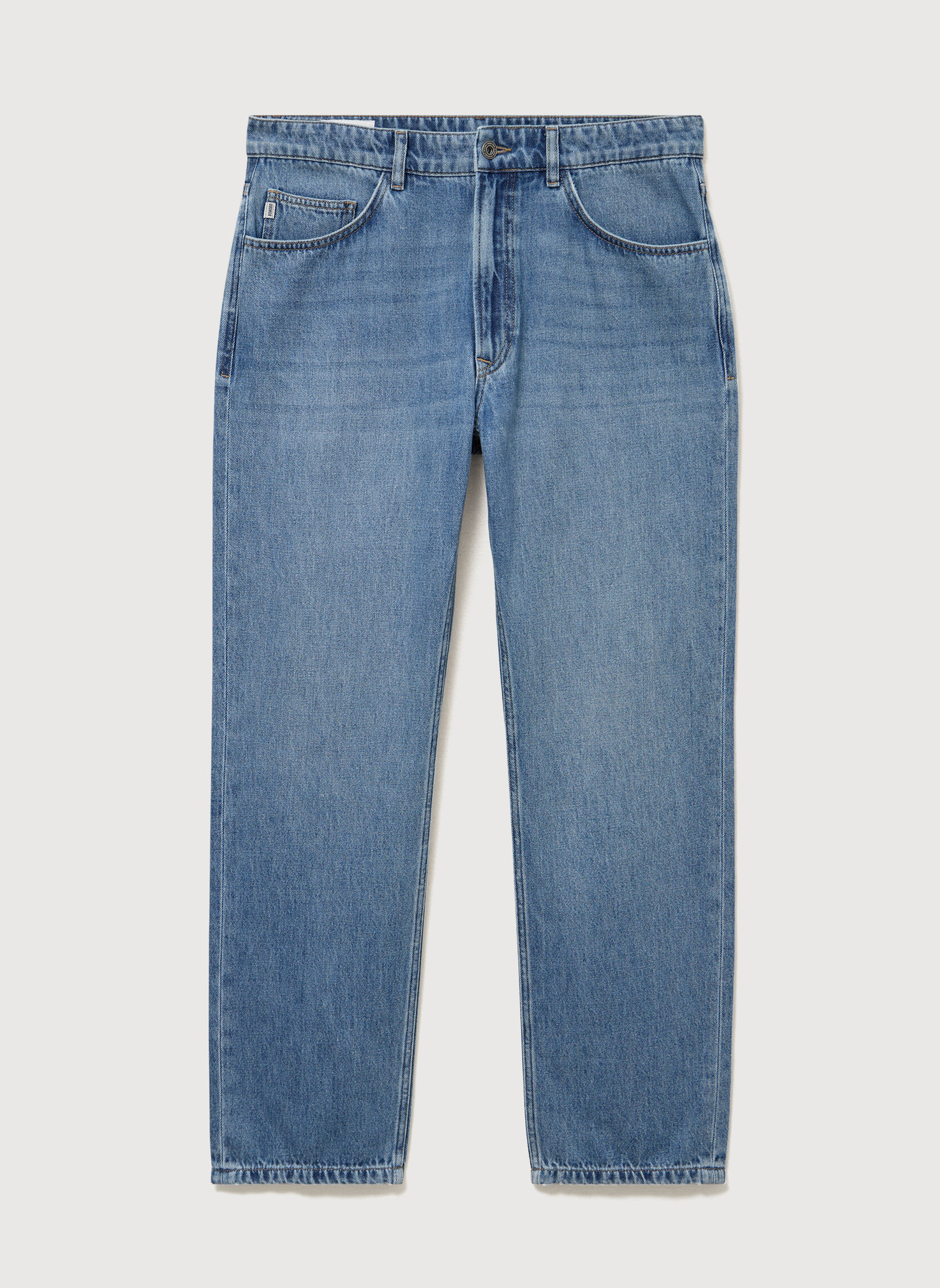 Jeans droit RIO-LINEN homme bleu Bonobo Jeans droit RIO-LINEN homme bleu Bleu clair