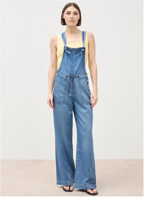 Bonobo Salopettes CAIRE-LOOSED femme bleu