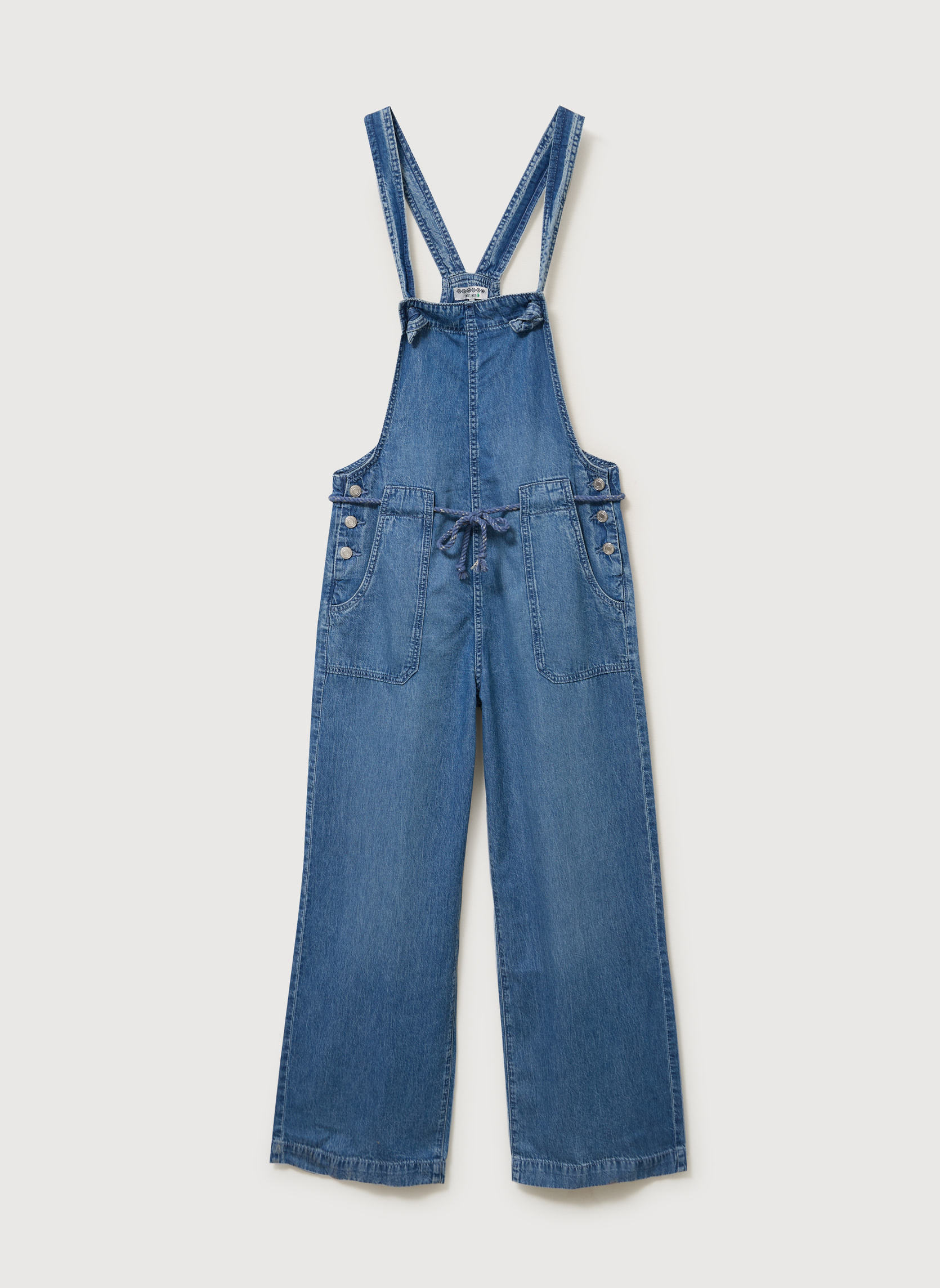 Salopettes CAIRE-LOOSED femme bleu Bonobo Salopettes CAIRE-LOOSED femme bleu Bleu clair