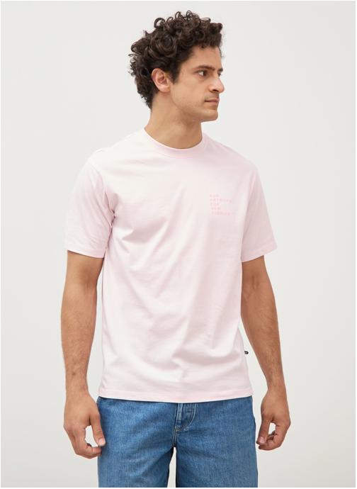 Bonobo Tee-shirts TEECOOLH homme rose