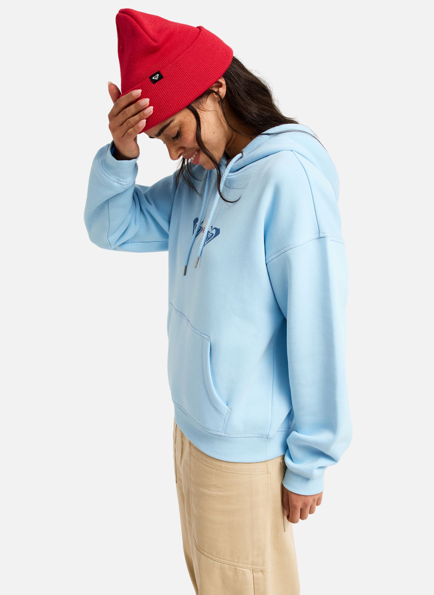 Sweats à capuche Perfect Place Brushed femme bleu Roxy Sweats à capuche Perfect Place Brushed femme bleu Bleu