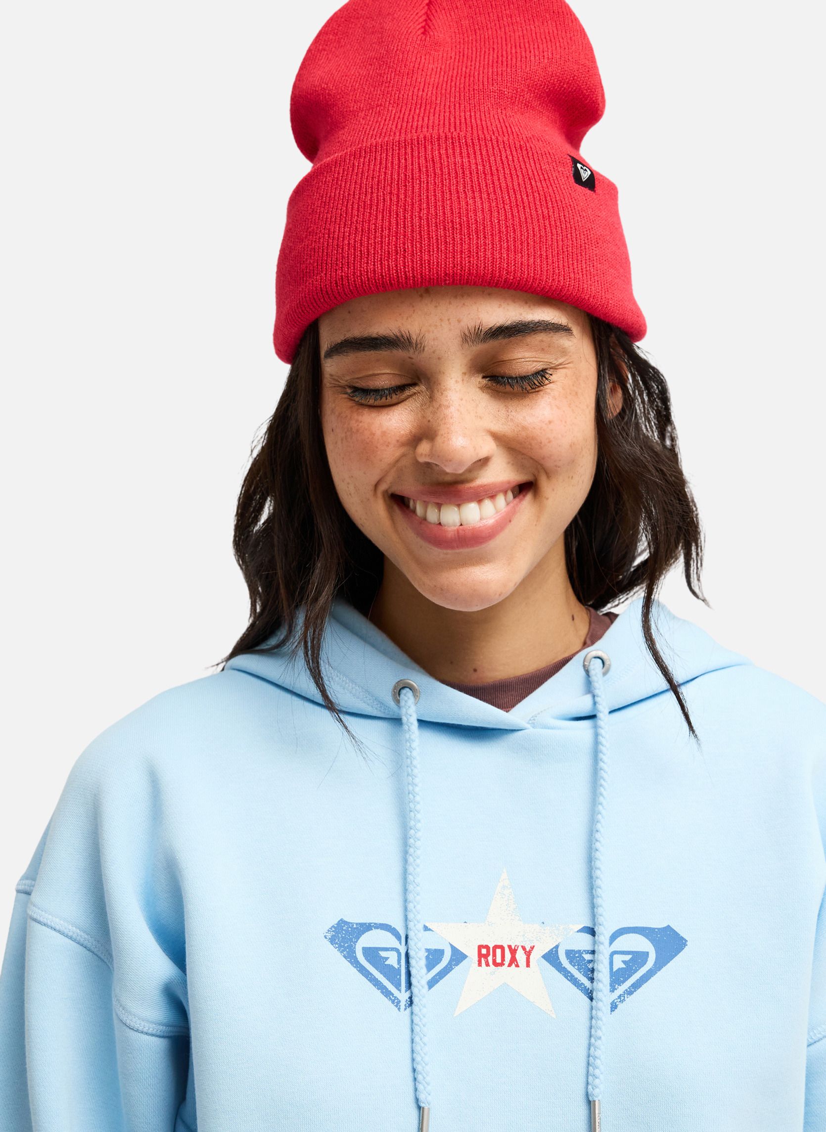 Sweats à capuche Perfect Place Brushed femme bleu Roxy Sweats à capuche Perfect Place Brushed femme bleu Bleu