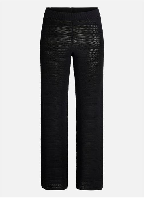 JJXX Bas de jogging Pantalon coton taille élastiquée droit - 12271452 femme noir