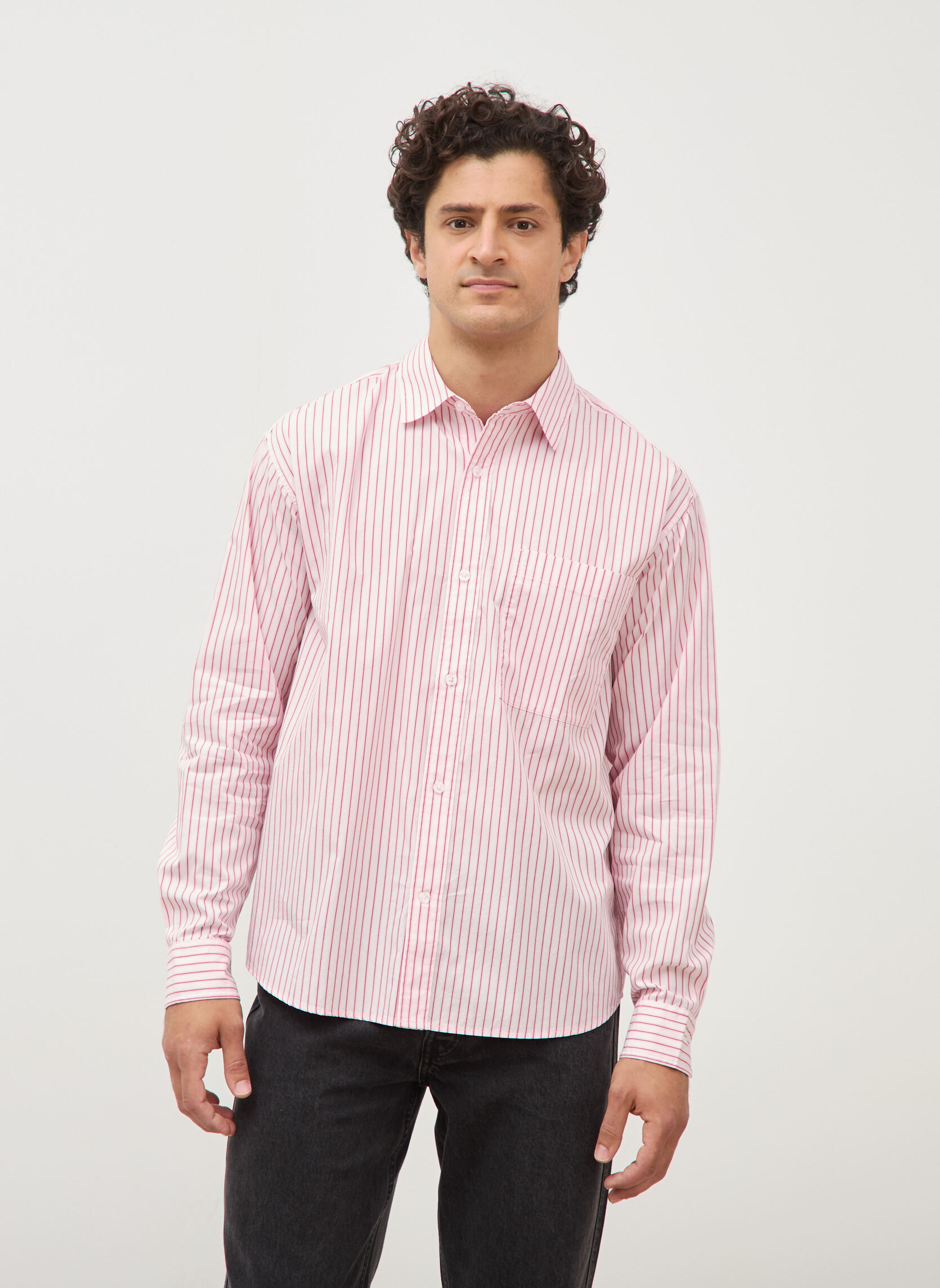 Chemises COOLSHIRT2H homme rose Bonobo Chemises COOLSHIRT2H homme rose Rose