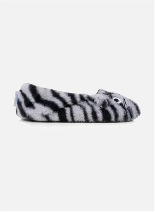 Isotoner Chaussons Chaussons ballerines 3D Femme Chat tigré femme gris