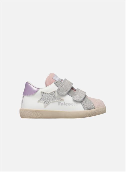 Falcotto Baskets basses Sneakers ALNOITE 2 VL. Blanc-Rose- fille rose