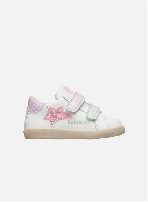 Falcotto Baskets basses Sneakers ALNOITE 2 VL. Blanc-Rose- fille rose
