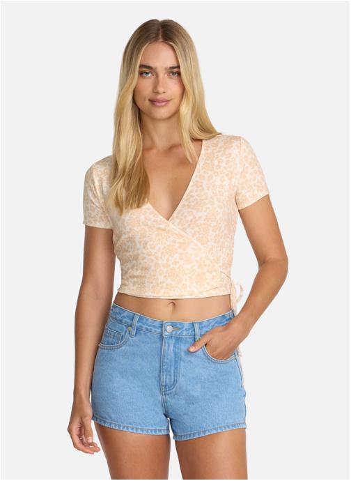 RVCA Tops Roma femme blanc