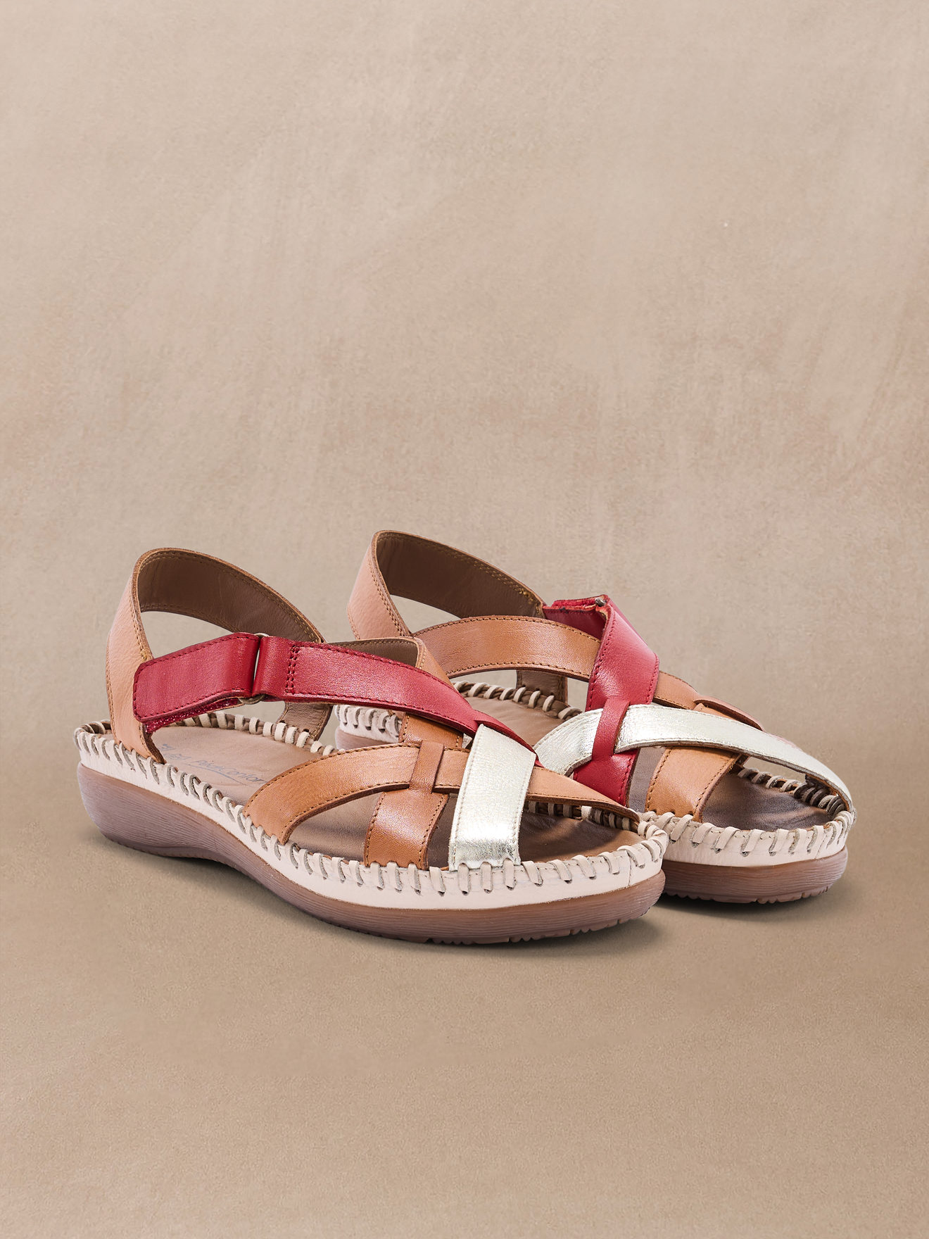 Sandales SANDALES femme marron Pediconfort Sandales SANDALES femme marron Camel