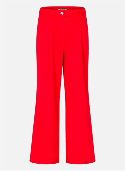 Morgan Pantalons droit Pantalon taille haute large - 261-Pagma femme rouge