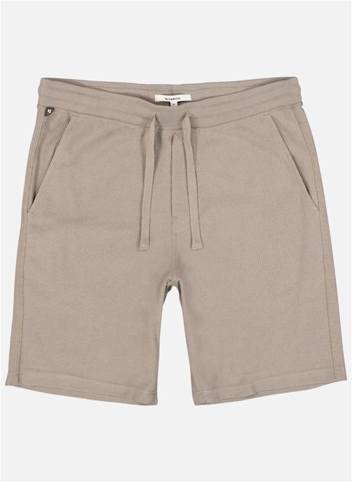 Garcia Shorts Short coton mélangé taille élastiquée droit - P261322 homme marron