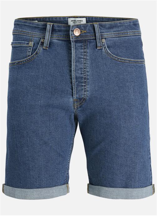 Jack & Jones Shorts Bermuda droit - 12297380 homme bleu