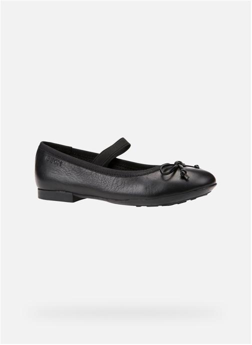 Geox Ballerines JR PLIE' fille noir