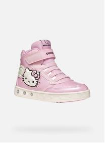 Baskets basses SKYLIN GIRL fille rose Geox Baskets basses SKYLIN GIRL fille rose Rose