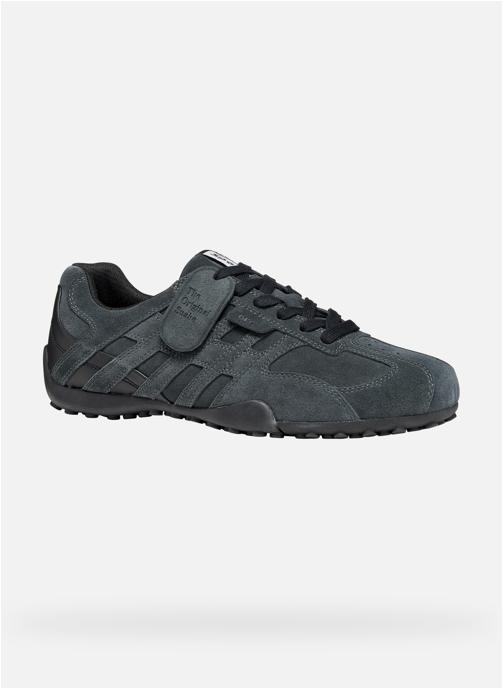 Geox Baskets basses U SNAKE homme gris