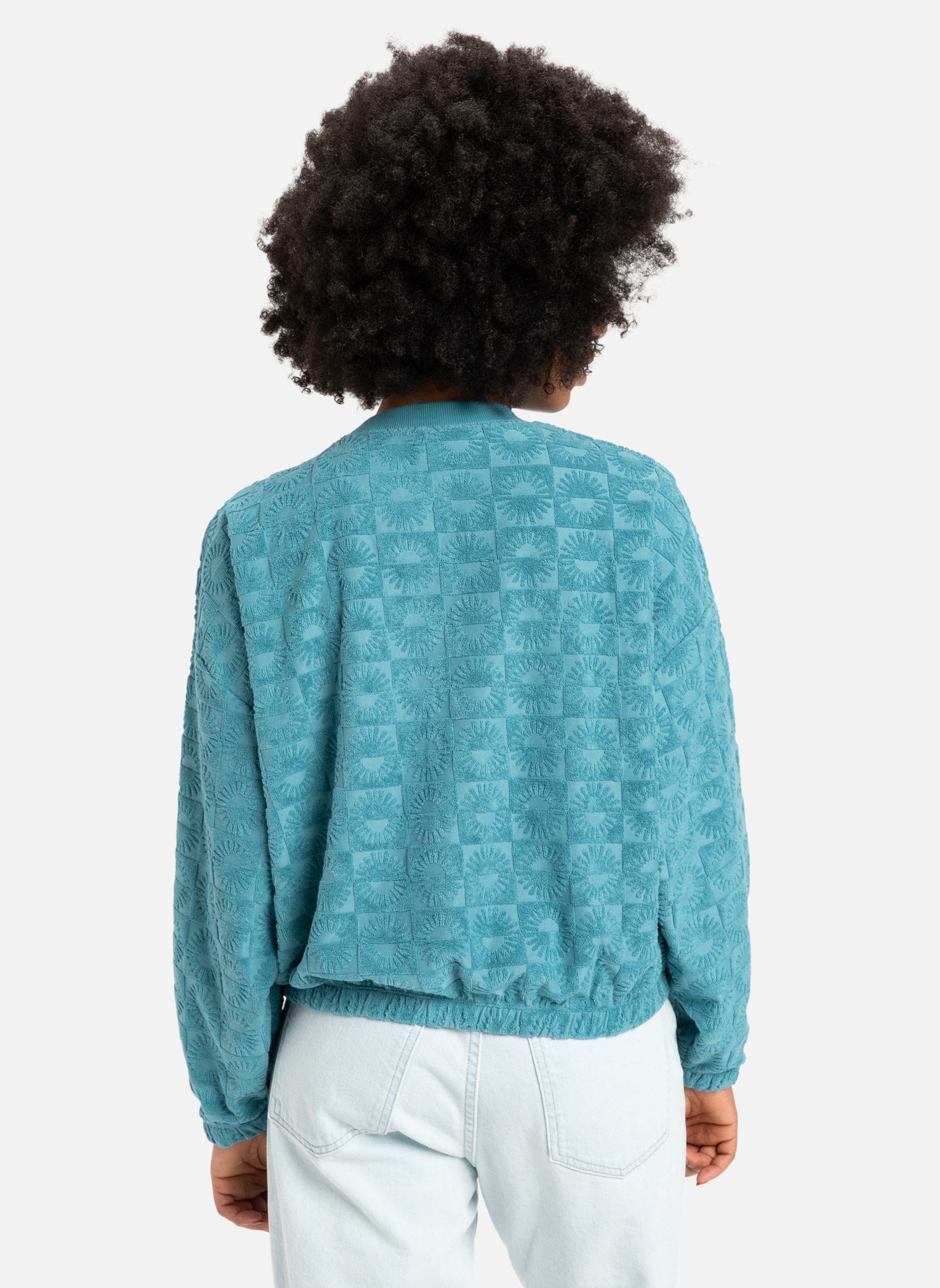 Sweats à capuche Tropic Day Sponge femme bleu Quiksilver Sweats à capuche Tropic Day Sponge femme bleu Bleu