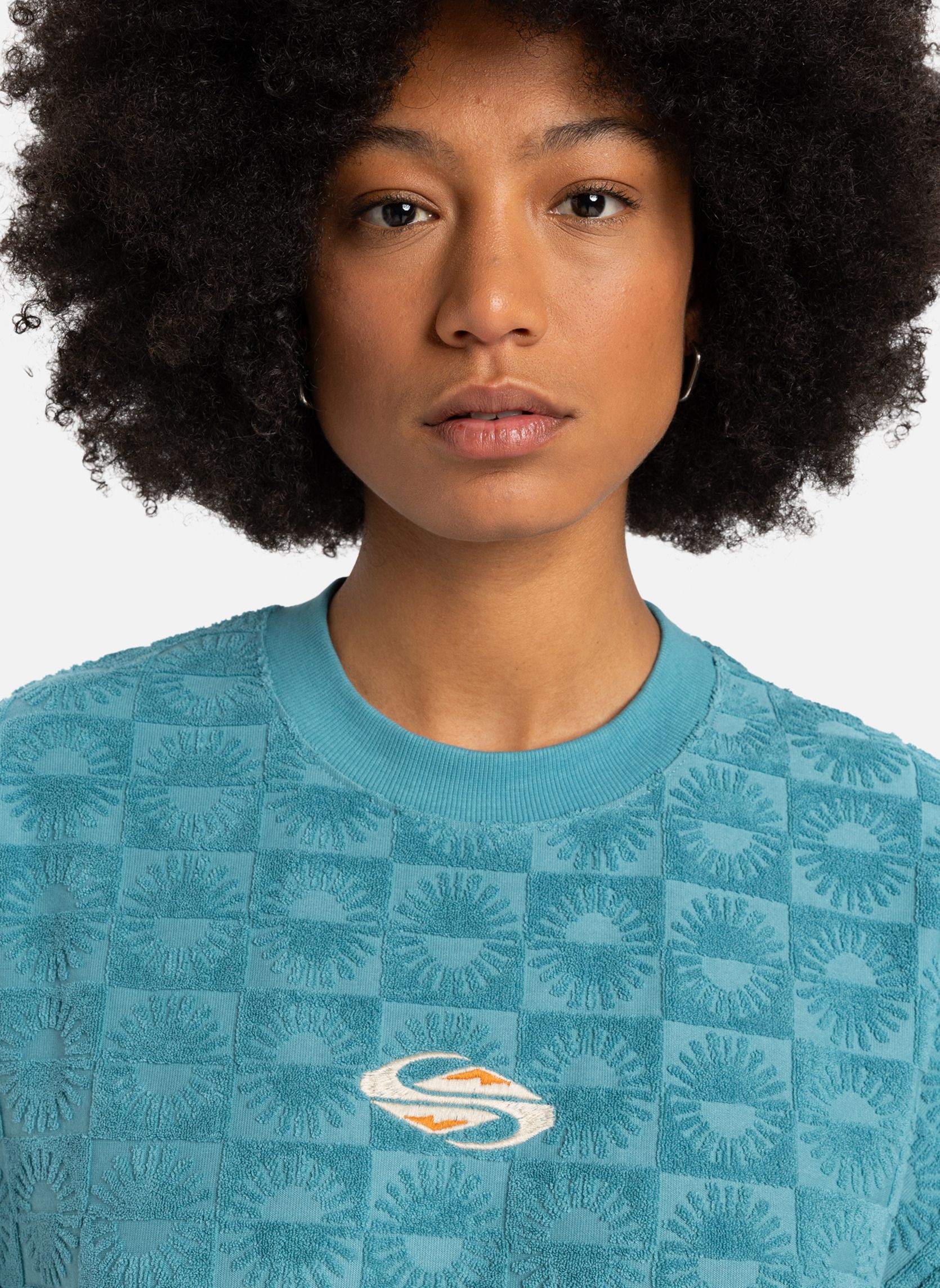 Sweats à capuche Tropic Day Sponge femme bleu Quiksilver Sweats à capuche Tropic Day Sponge femme bleu Bleu