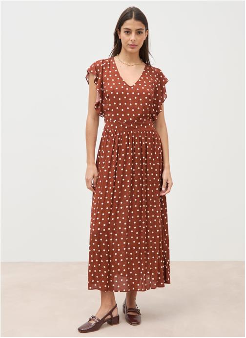 Bonobo Robes AFRIPOIROLF femme marron