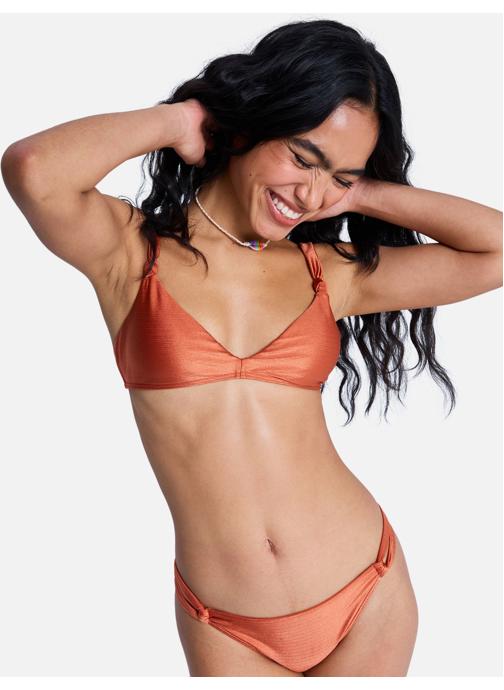 Roxy Hauts de maillot triangle Beachside Bohemia Fixed Tri femme orange