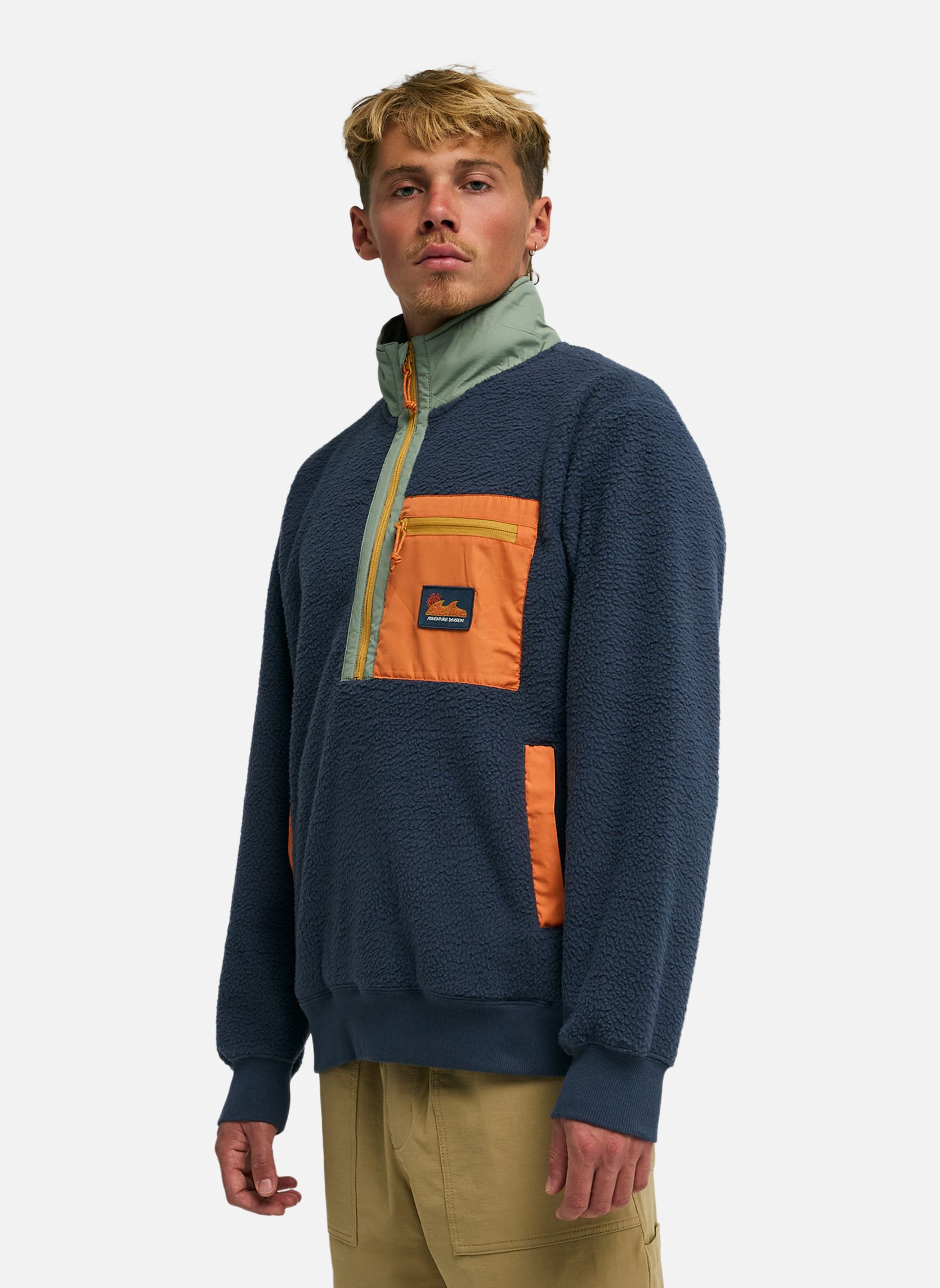 Vestes polaires Boundary Shore homme bleu Billabong Vestes polaires Boundary Shore homme bleu Bleu marine