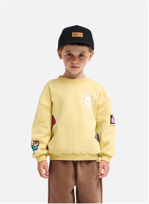 Quiksilver Vestes polaires Hippie Jump garçon jaune